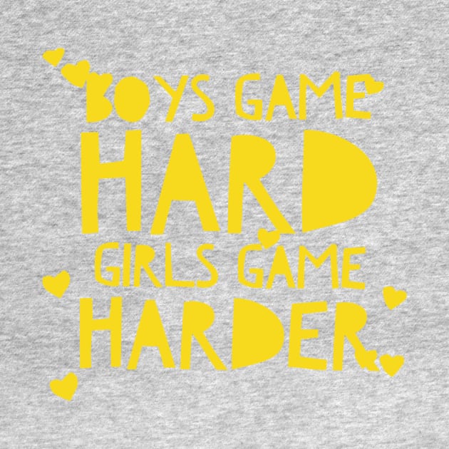 boys game harder girls game harder by Hyper_co